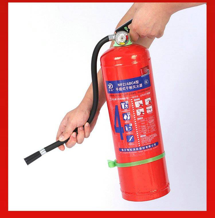 【國標滅火3kg消防器材銷售工程工廠4kg5公斤8kg手提式干粉滅火器】批