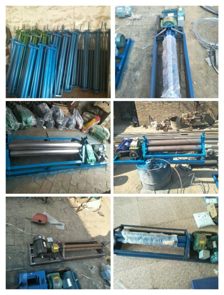 小型卷筒手動卷圓機 電力設施器材加工的高效利器